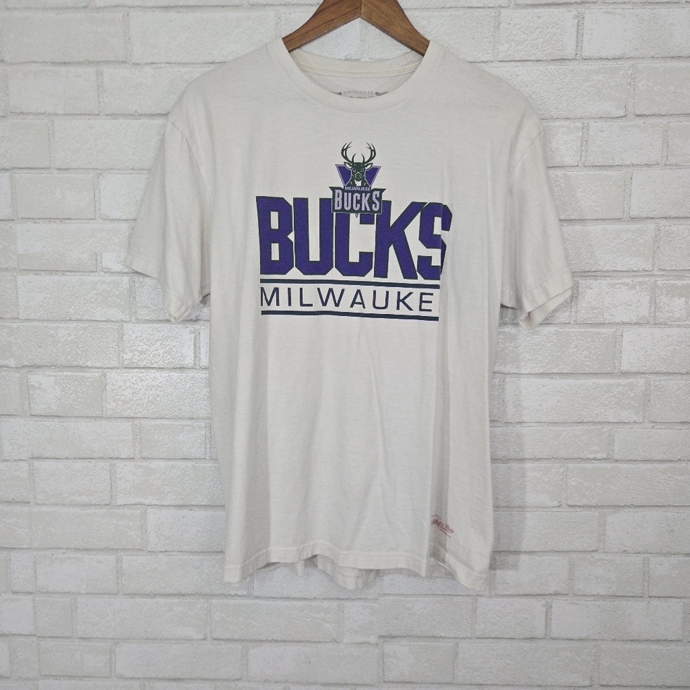 Mitchell &‎ Ness Milwaukee Bucks tee